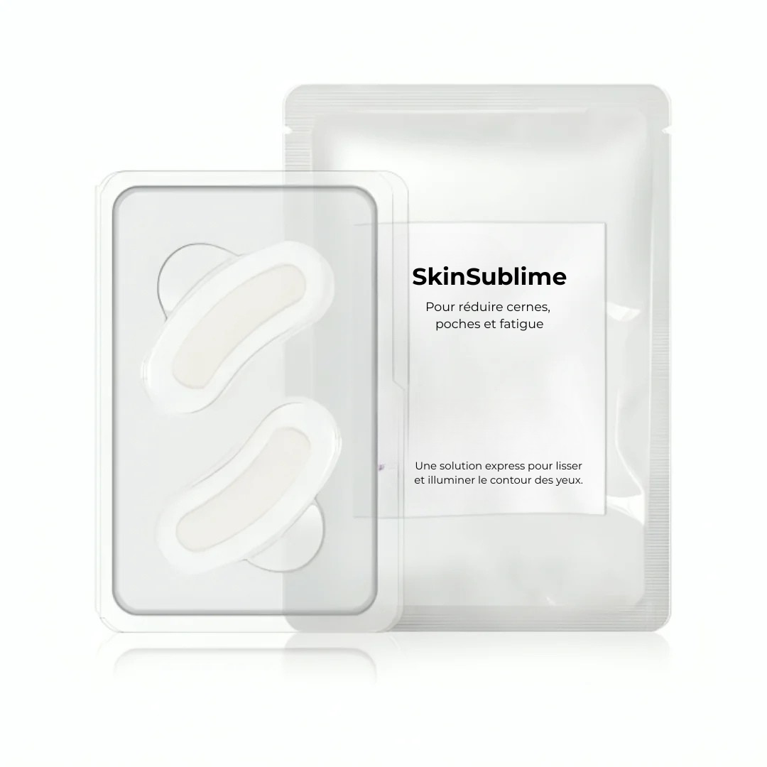 SkinSublime - Patchs pour réduire cernes, poches et fatigue