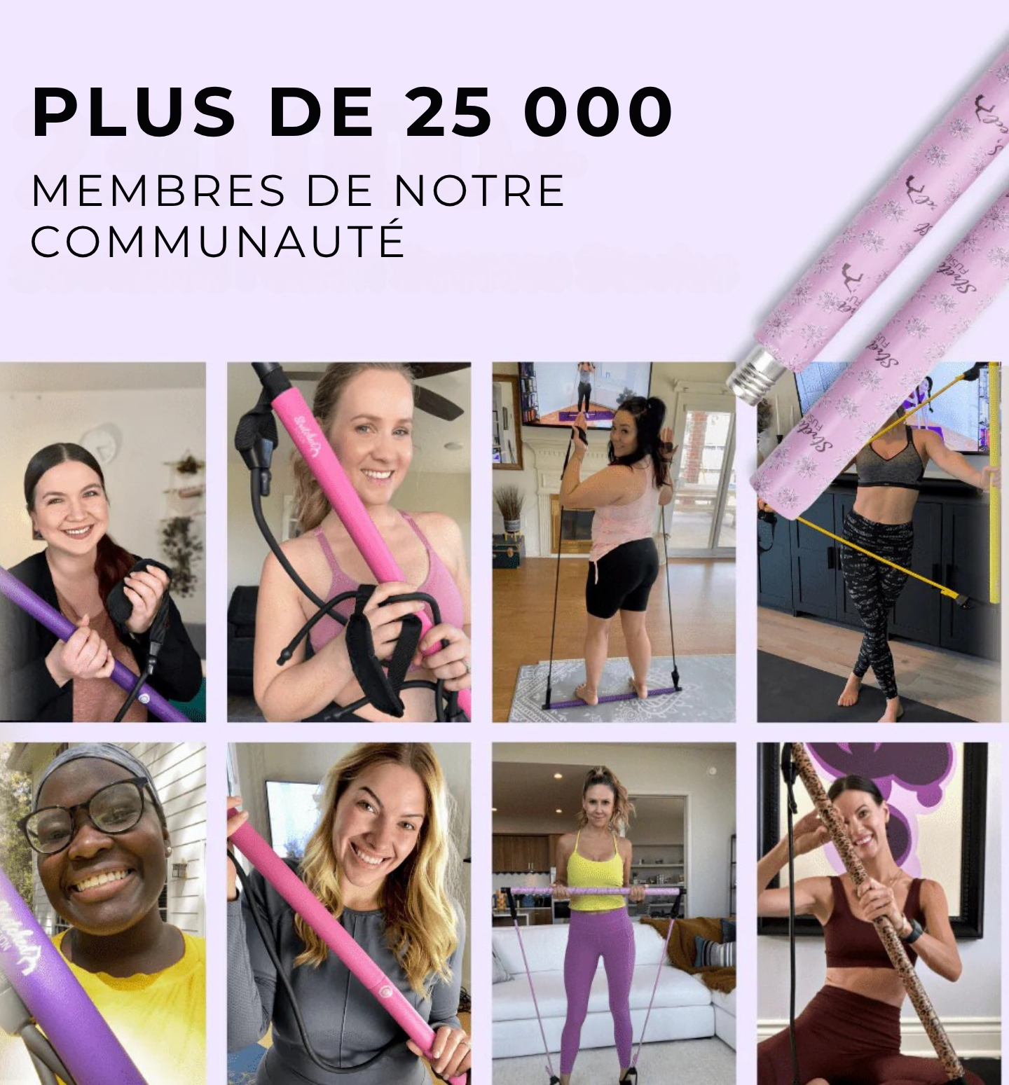 Gracely - Bandes résistantes de Pilates