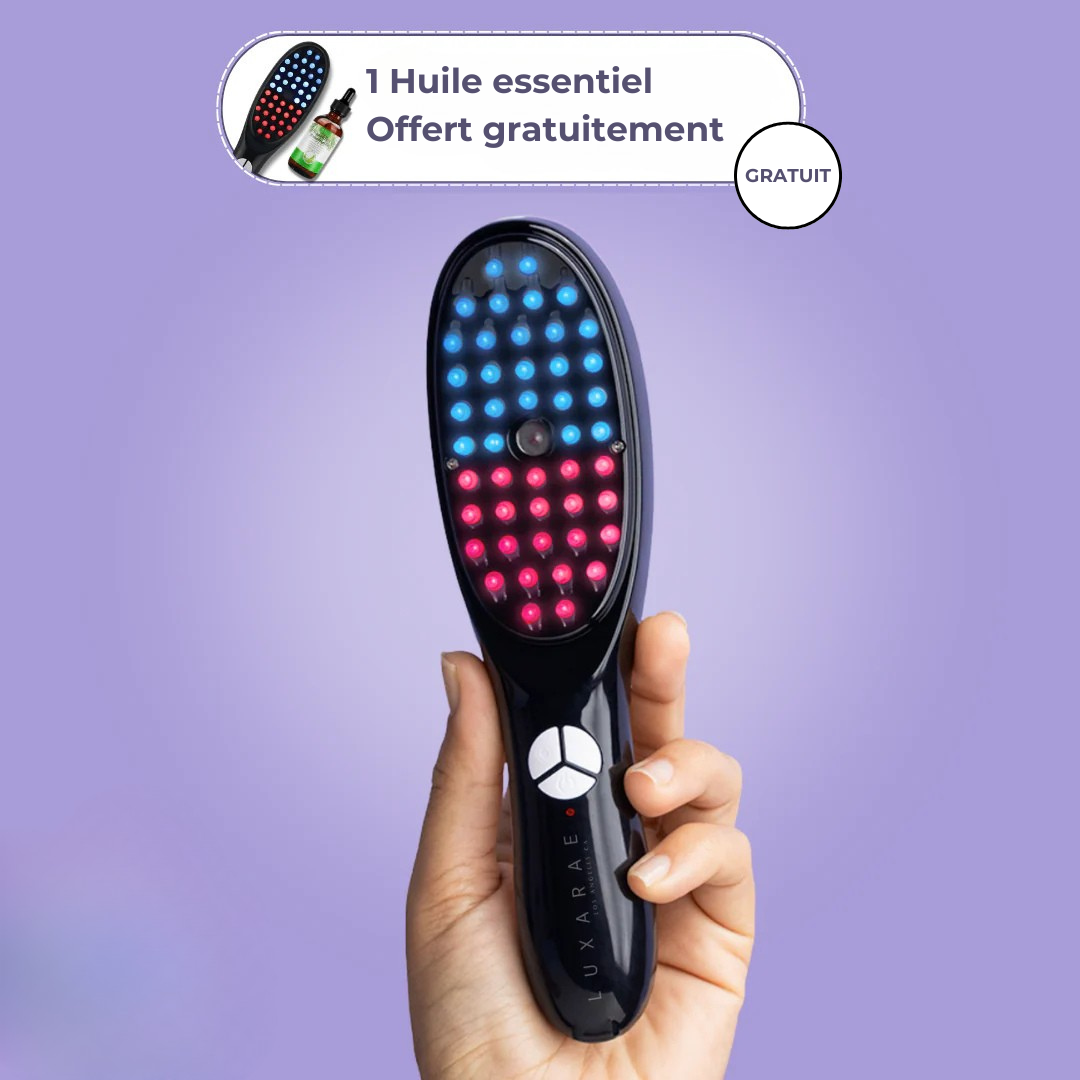 HairPulse - Brosse LED repousse cheveux