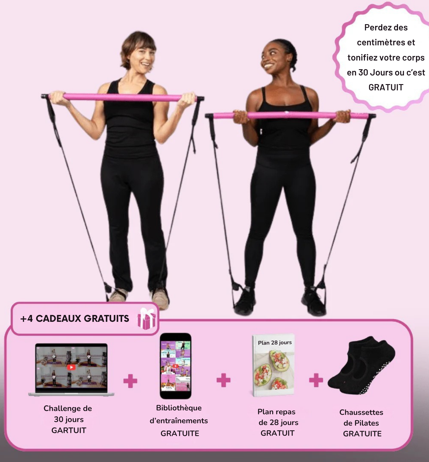 Gracely - Bandes résistantes de Pilates