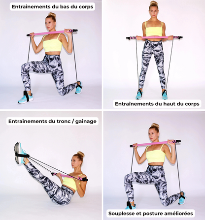 Gracely - Bandes résistantes de Pilates