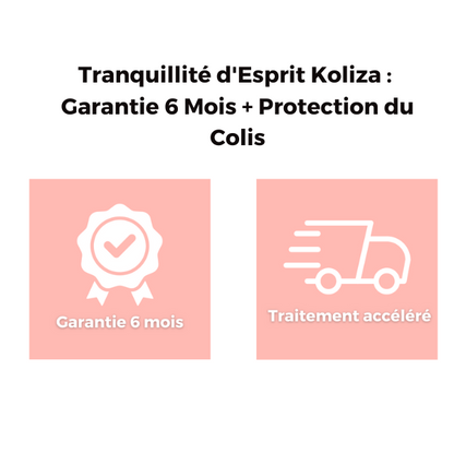 Garantie 6 mois + Traitement accéléré